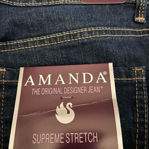 Gloria Vanderbilt Super Stretch Amanda Jeans 6P Short NWT - Picture 7 of 7